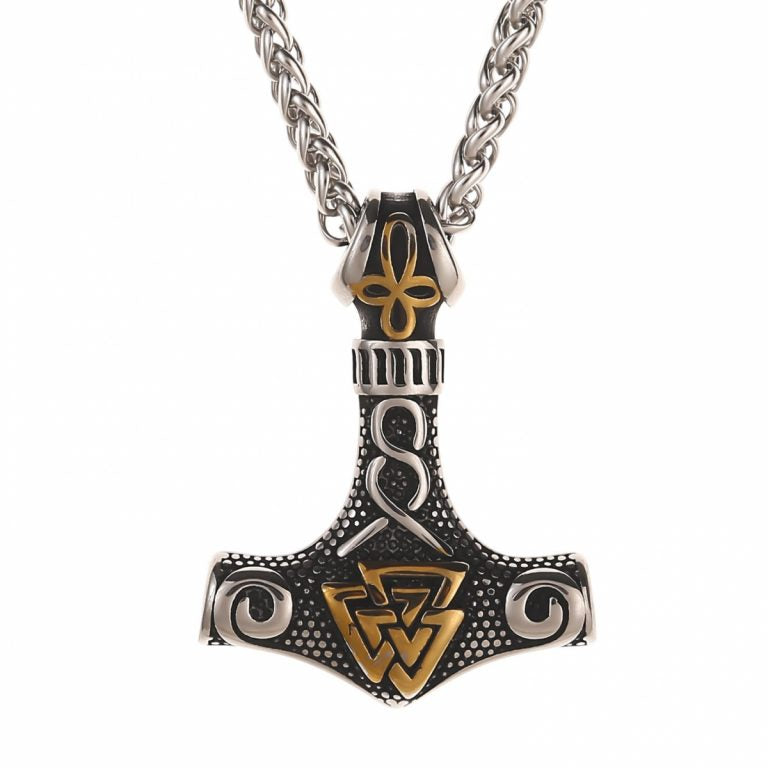 Necklace Thunderhammer - Dual Tone