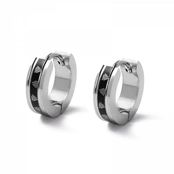 Valknut Creolen – Edelstahl 304