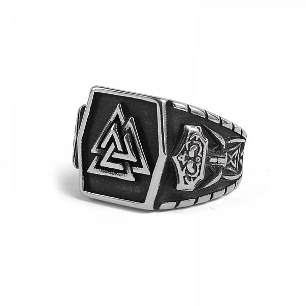 Valknut Ring Odins Eid