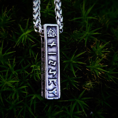 Nordic Runes Bar - Wikinger Halskette