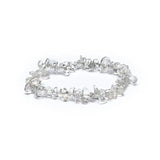 Splitterarmband Bergkristall