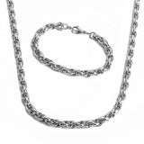 Birka-Set (Halskette und Armband) – Silber