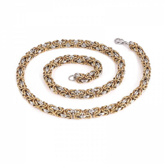 Necklace Sigtuna - Dual Tone