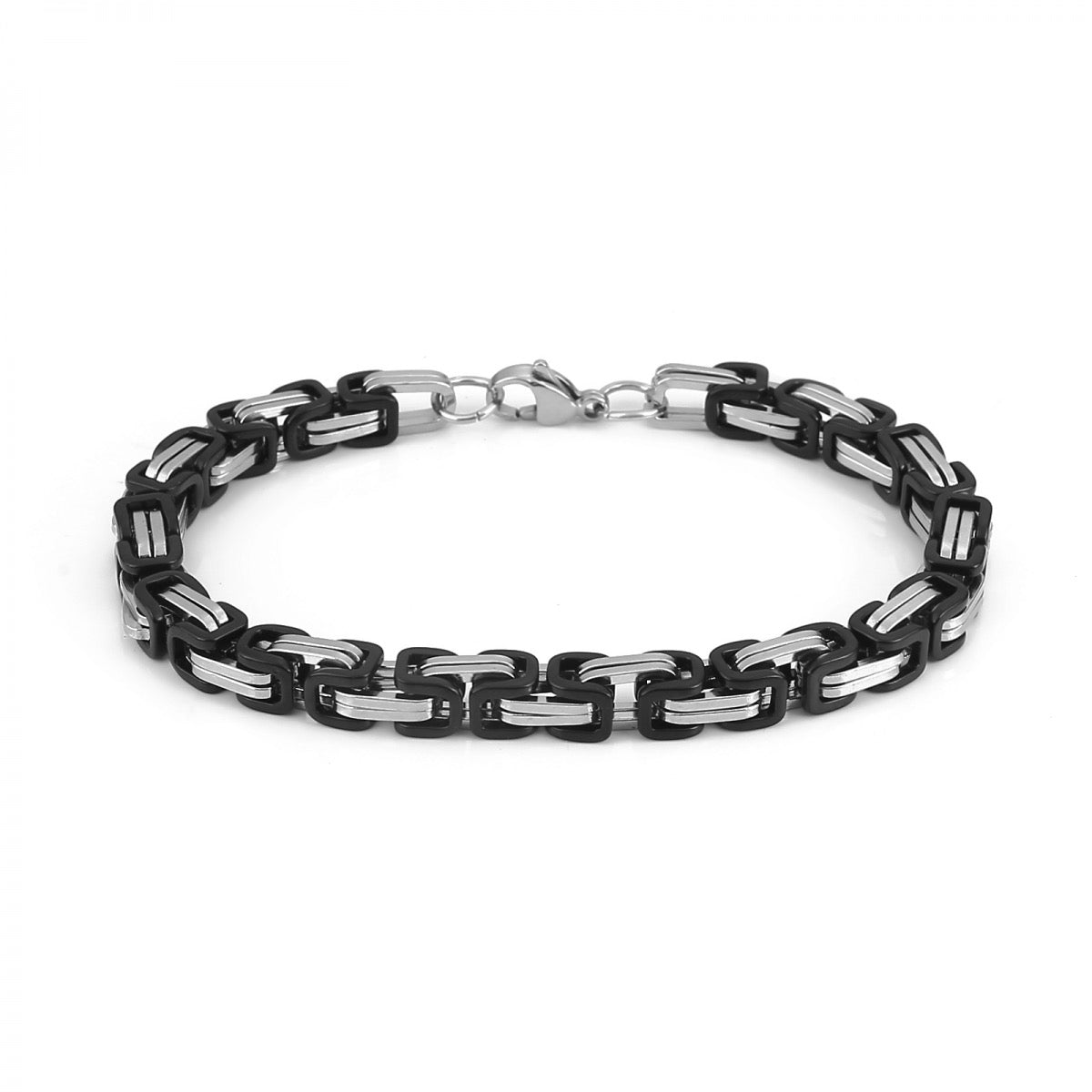 Armband Torslunda - Svart-Silver
