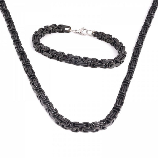 Schmuckset Torslunda Schwarz