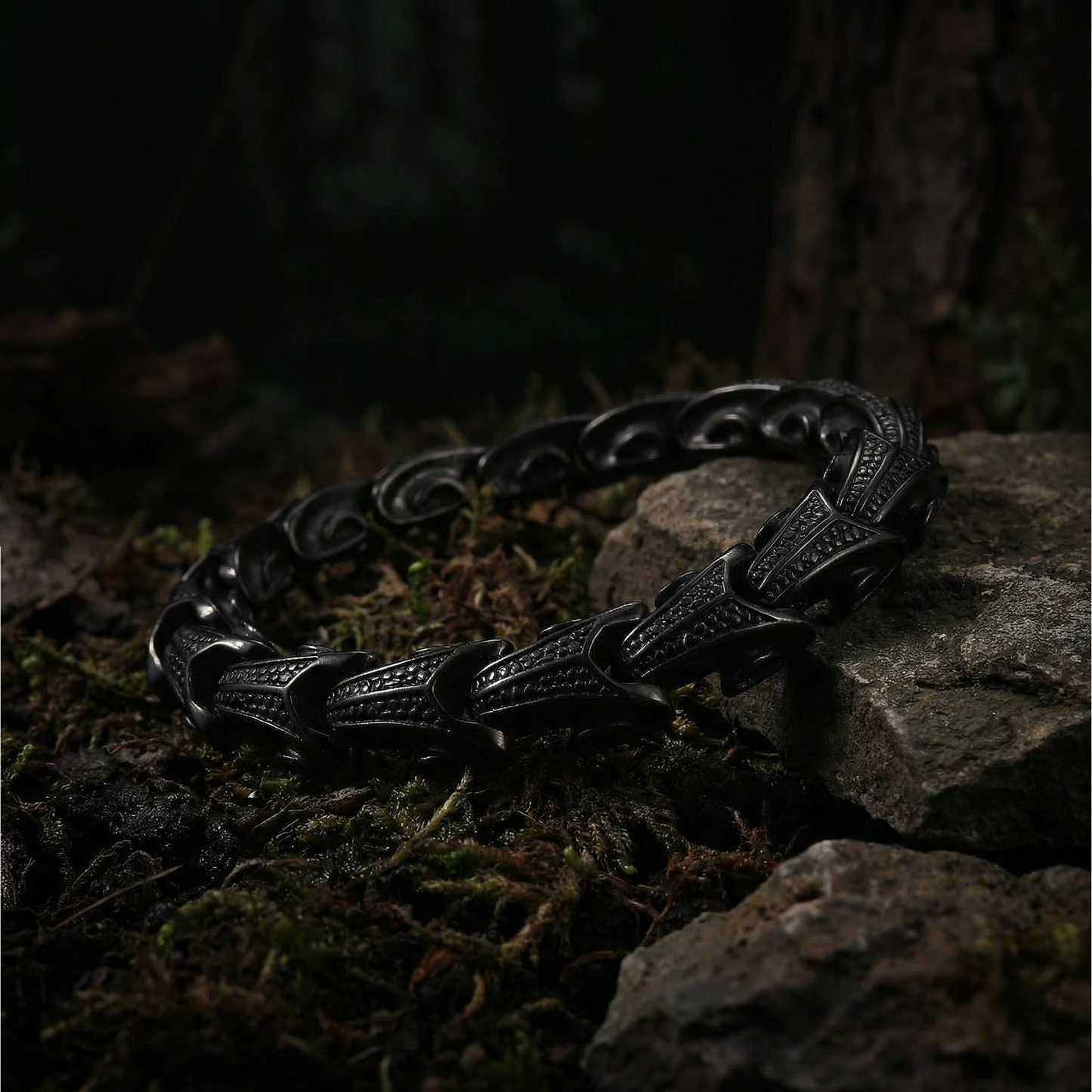 Bracelet Dragon Fafnir - Black