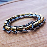 Bracelet Dragon Massive - Dual Tone