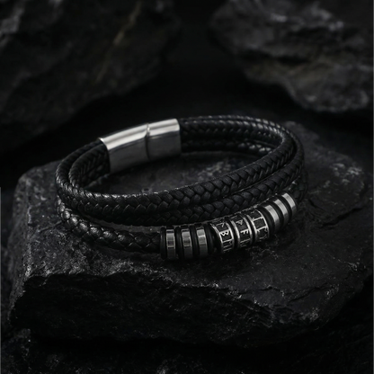 Armband Silver Runor - Trippelrad