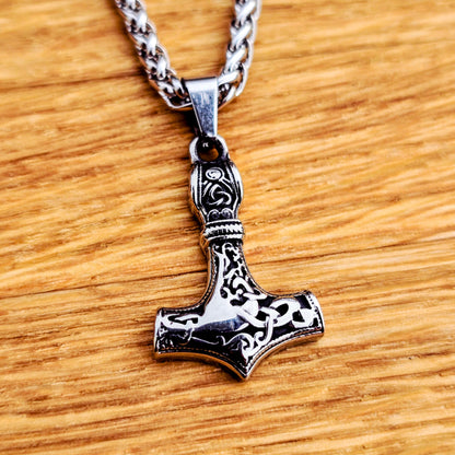 Necklace Mjölnir Asgard Knot - Mini