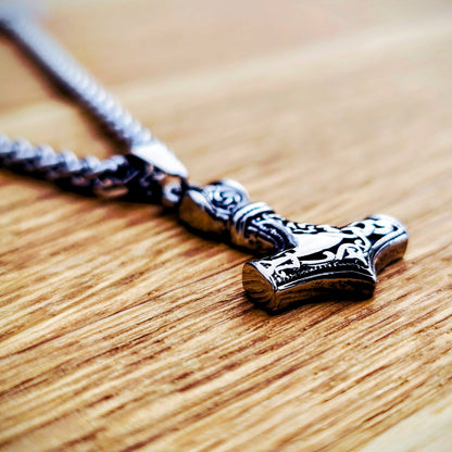 Necklace Mjölnir Asgard Knot - Mini