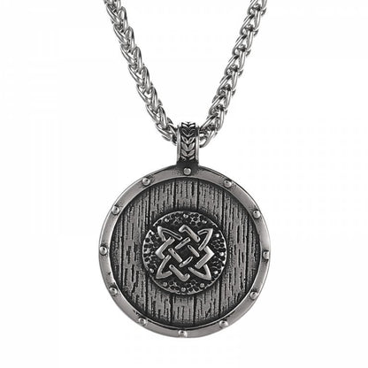 Halsband Vikingsköld - Silver