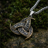 Halsband Horn Óðrœrir - Dubbeltonad