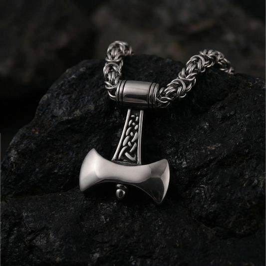 King Chain Necklace Mjölner Sleek