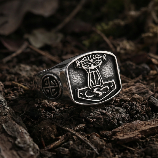 Viking Ring Mjölnir Guardian