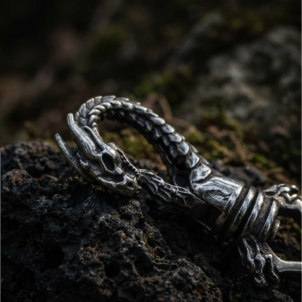 Keychain Dragon Bayonet Lock