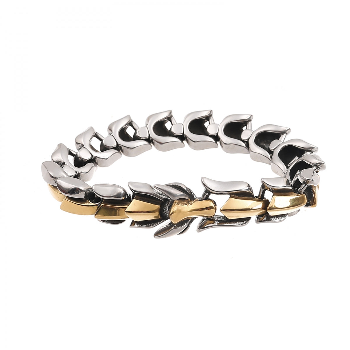 Bracelet Dragon Massive - Dual Tone