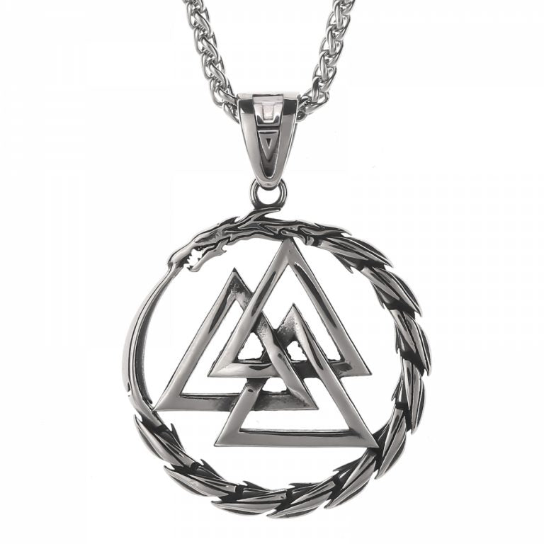 Necklace Valknut Nidhöggr XXL